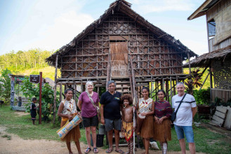 Aimas Traditional Papuan Houses and Museum Rumah Etnik Papua